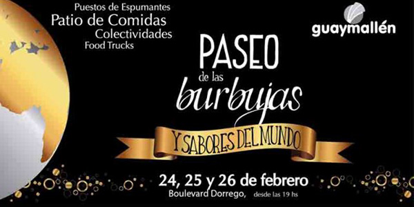 Paseo de las burbujas y Sabores del Mundo