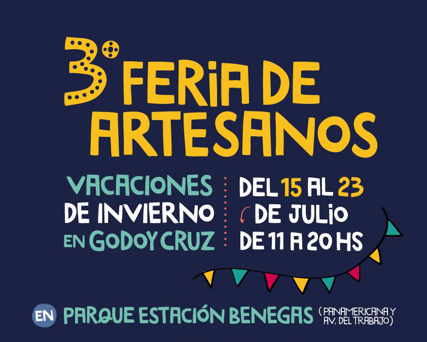 3° Feria de artesanos en Godoy Cruz